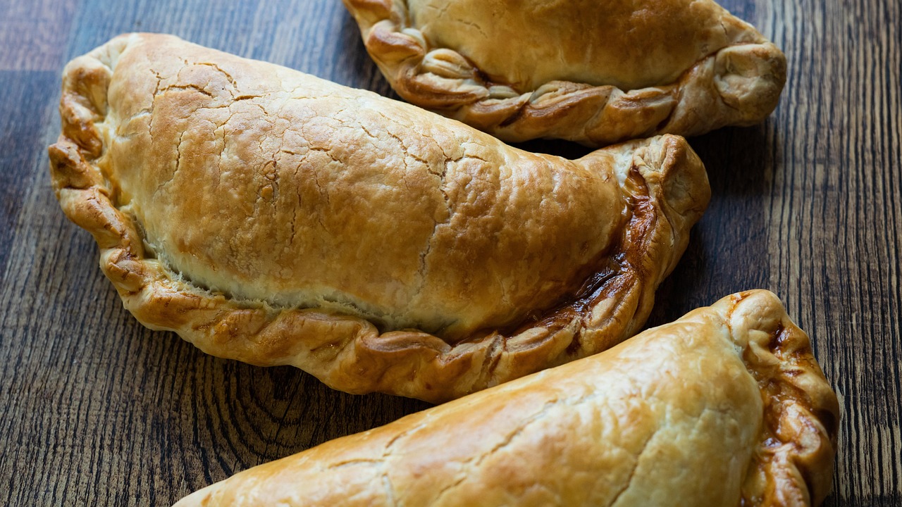 Cheese, onion & potato pasty